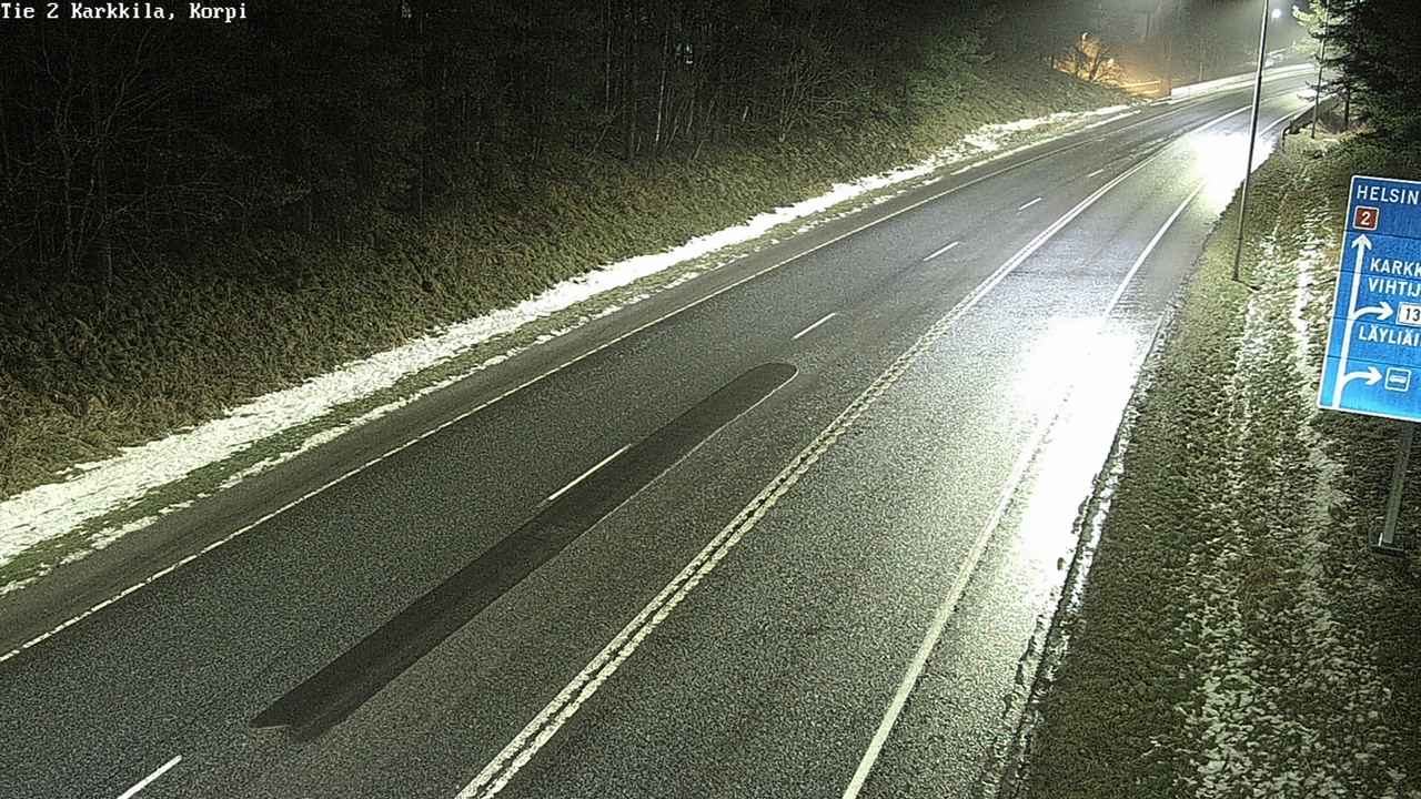 Weather Camera Image Road 2 Karkkila, Kappeli, Karkkila, Uusimaa