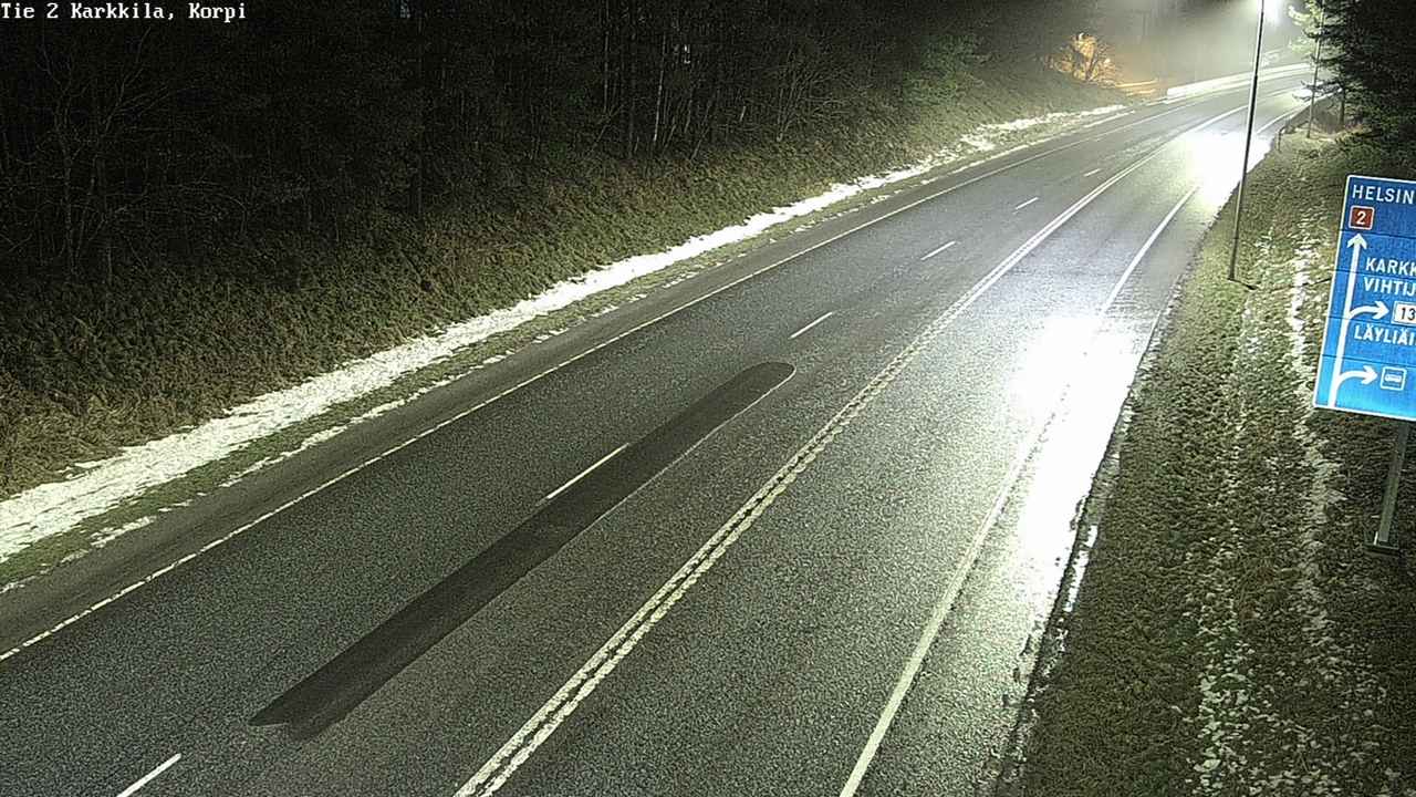 Weather Camera Image Road 2 Karkkila, Kappeli, Karkkila, Uusimaa