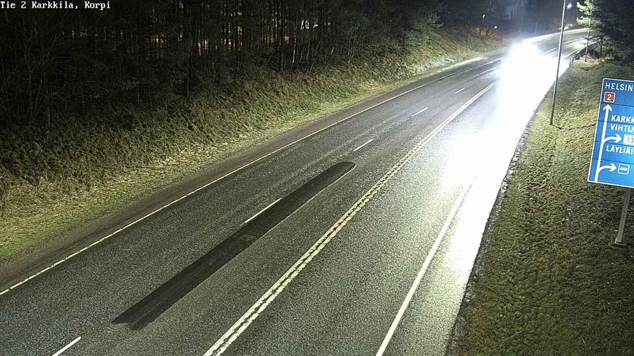 Weather Camera Image Väg 2 Högfors, Kappeli, Karkkila, Uusimaa