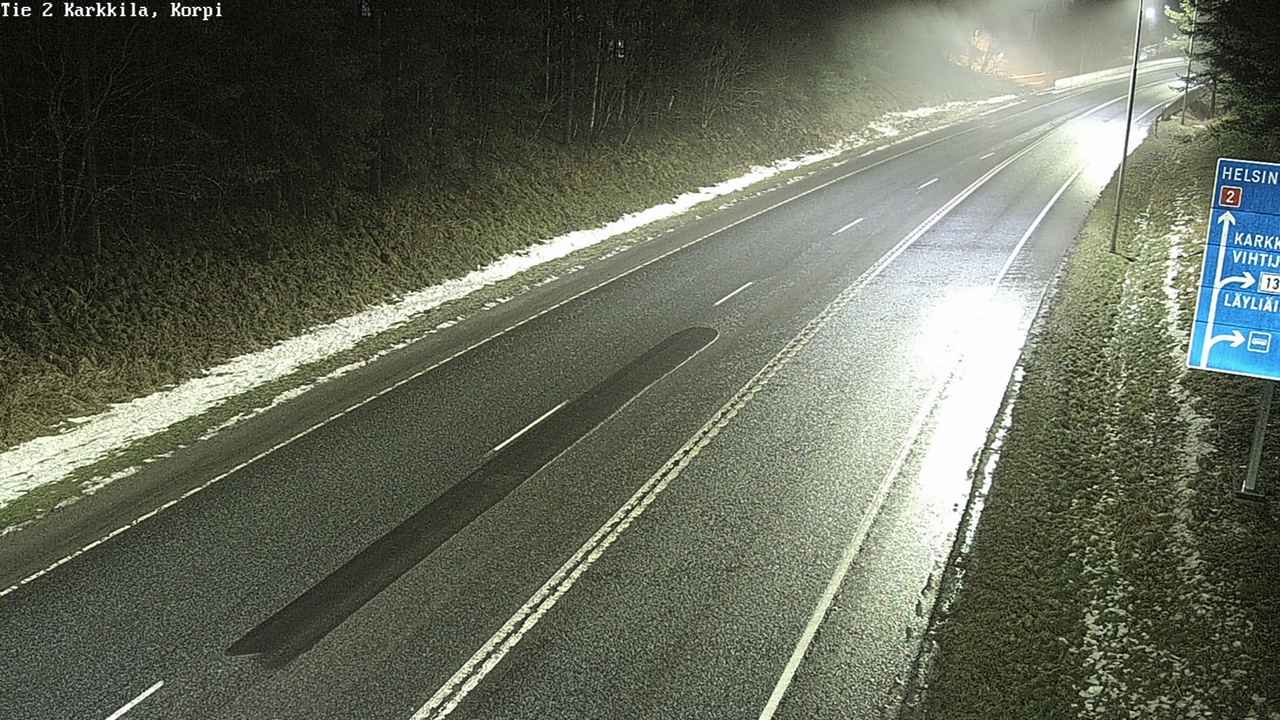 Weather Camera Image Road 2 Karkkila, Kappeli, Karkkila, Uusimaa