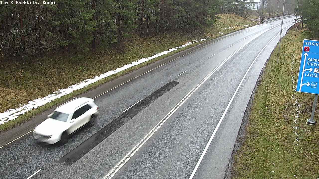 Weather Camera Image Road 2 Karkkila, Kappeli, Karkkila, Uusimaa