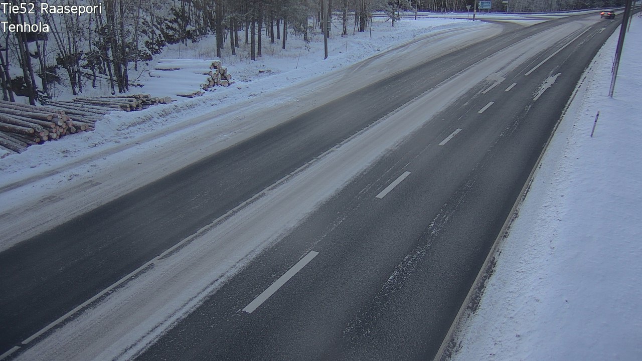 Weather Camera Image Väg 52 Raseborg, Tenhola, Raasepori, Uusimaa
