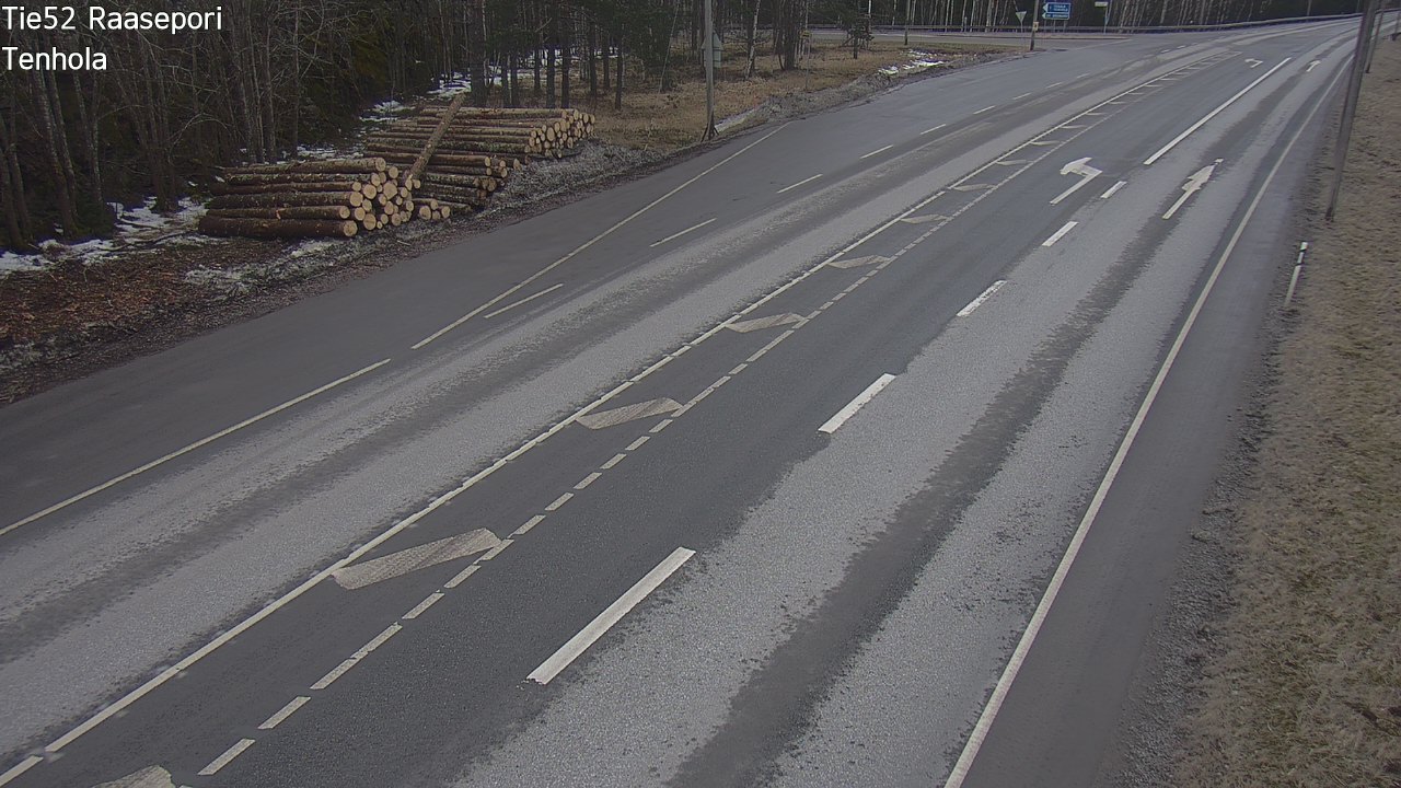 Weather Camera Image Road 52 Raasepori, Tenhola, Raasepori, Uusimaa