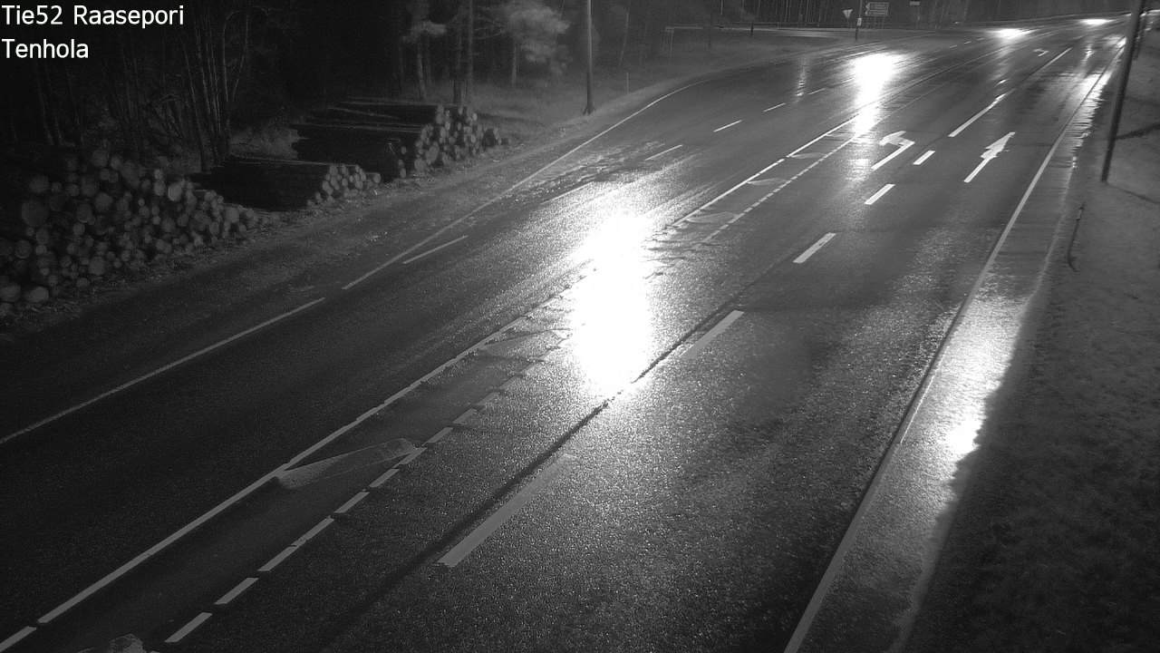 Weather Camera Image Road 52 Raasepori, Tenhola, Raasepori, Uusimaa