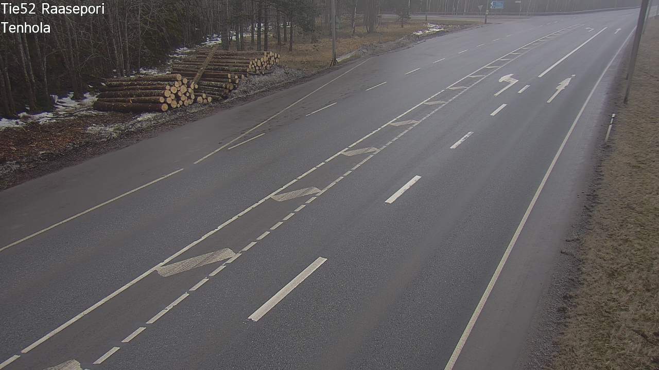 Weather Camera Image Väg 52 Raseborg, Tenhola, Raasepori, Uusimaa