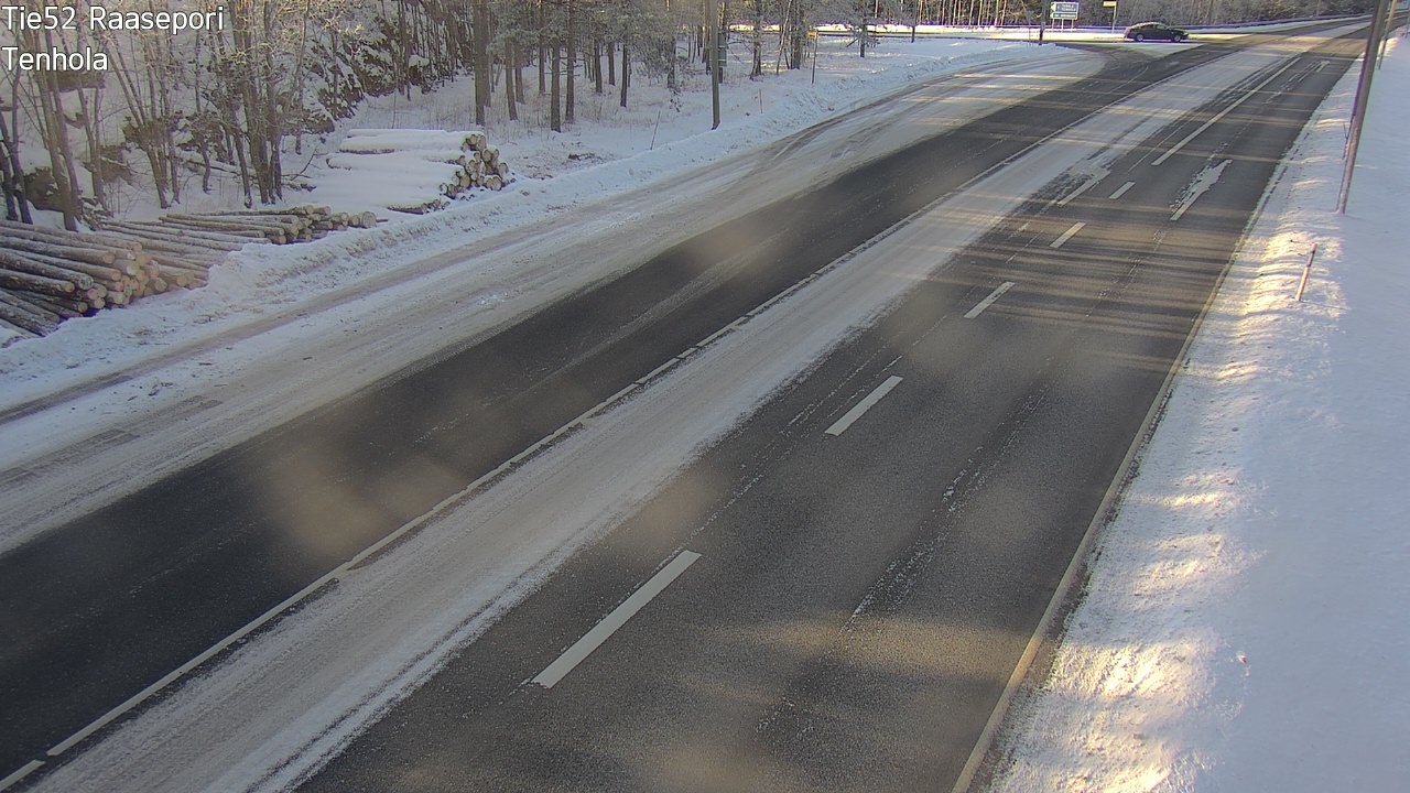 Weather Camera Image Väg 52 Raseborg, Tenhola, Raasepori, Uusimaa