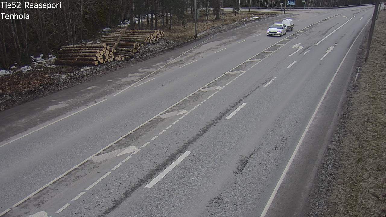 Weather Camera Image Road 52 Raasepori, Tenhola, Raasepori, Uusimaa