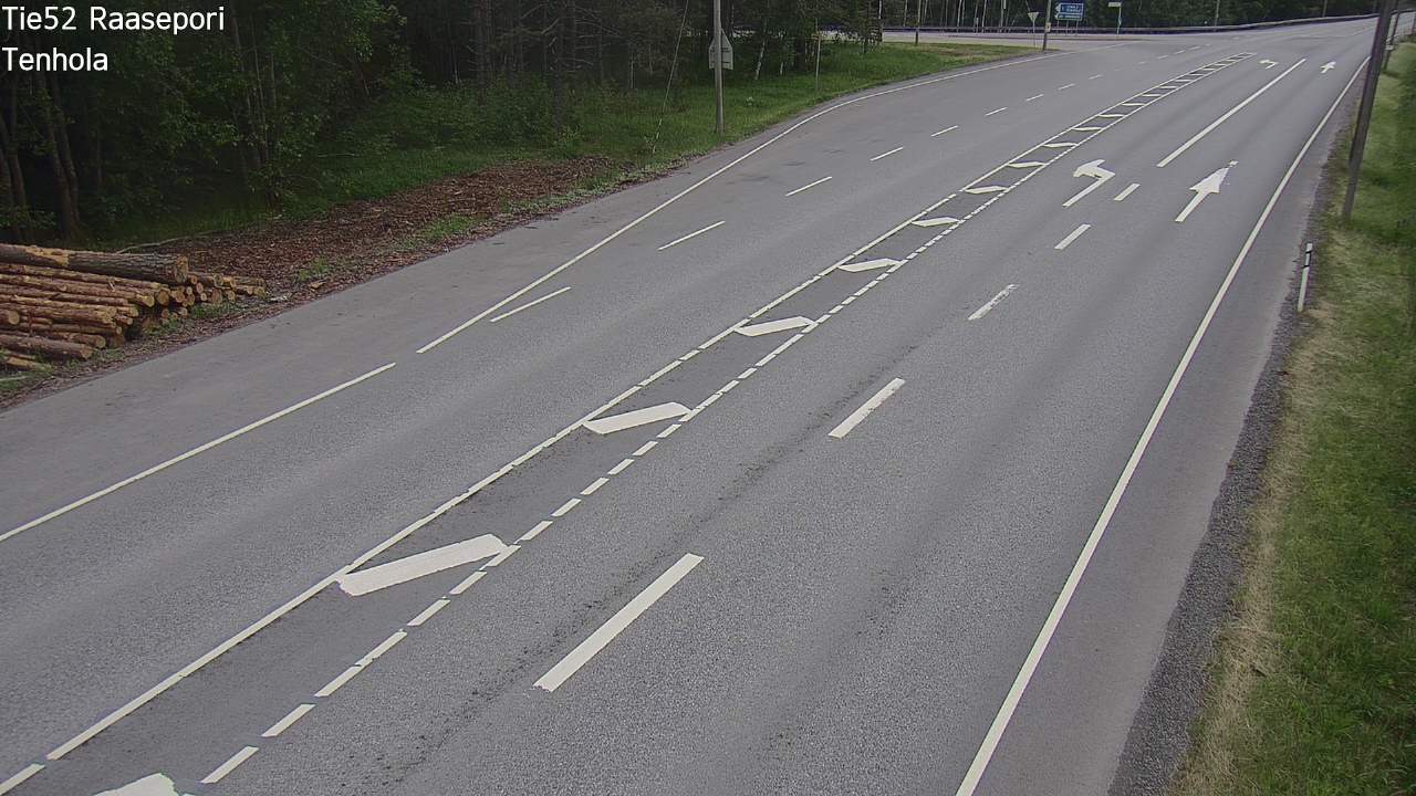Weather Camera Image Väg 52 Raseborg, Tenhola, Raasepori, Uusimaa