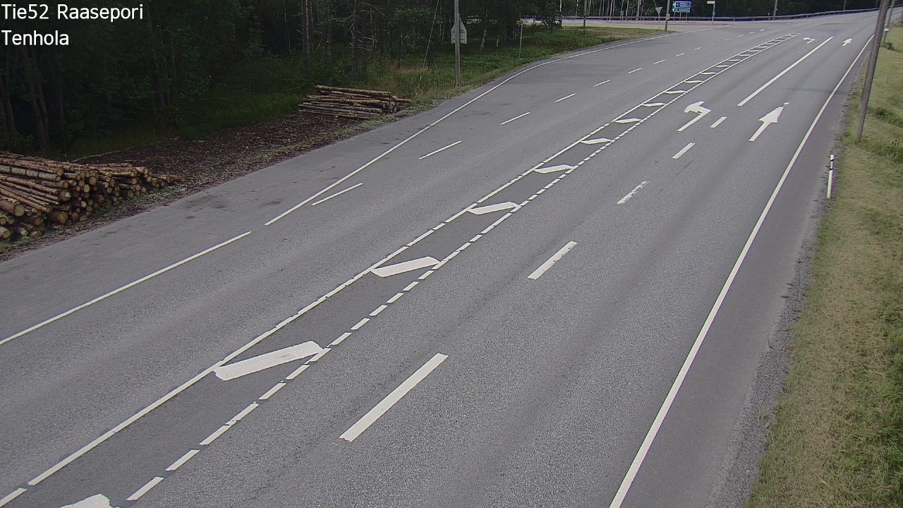 Weather Camera Image Väg 52 Raseborg, Tenhola, Raasepori, Uusimaa