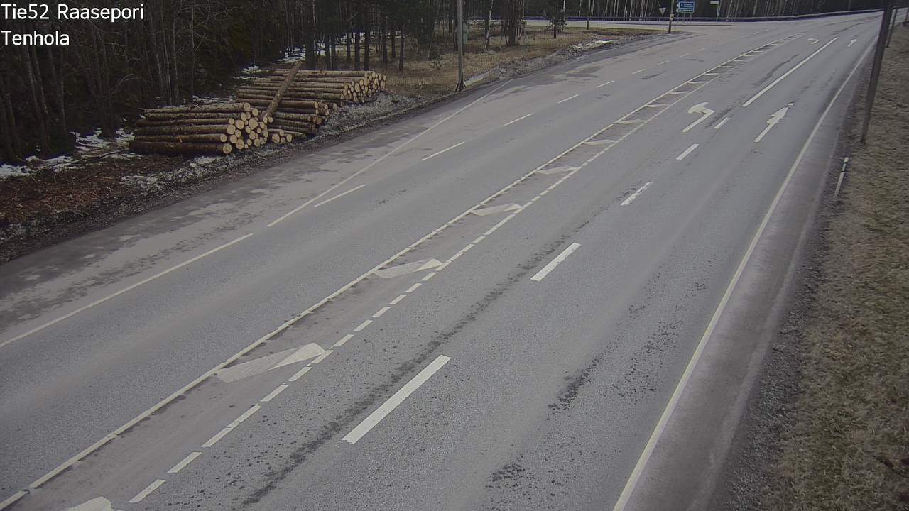 Weather Camera Image Road 52 Raasepori, Tenhola, Raasepori, Uusimaa