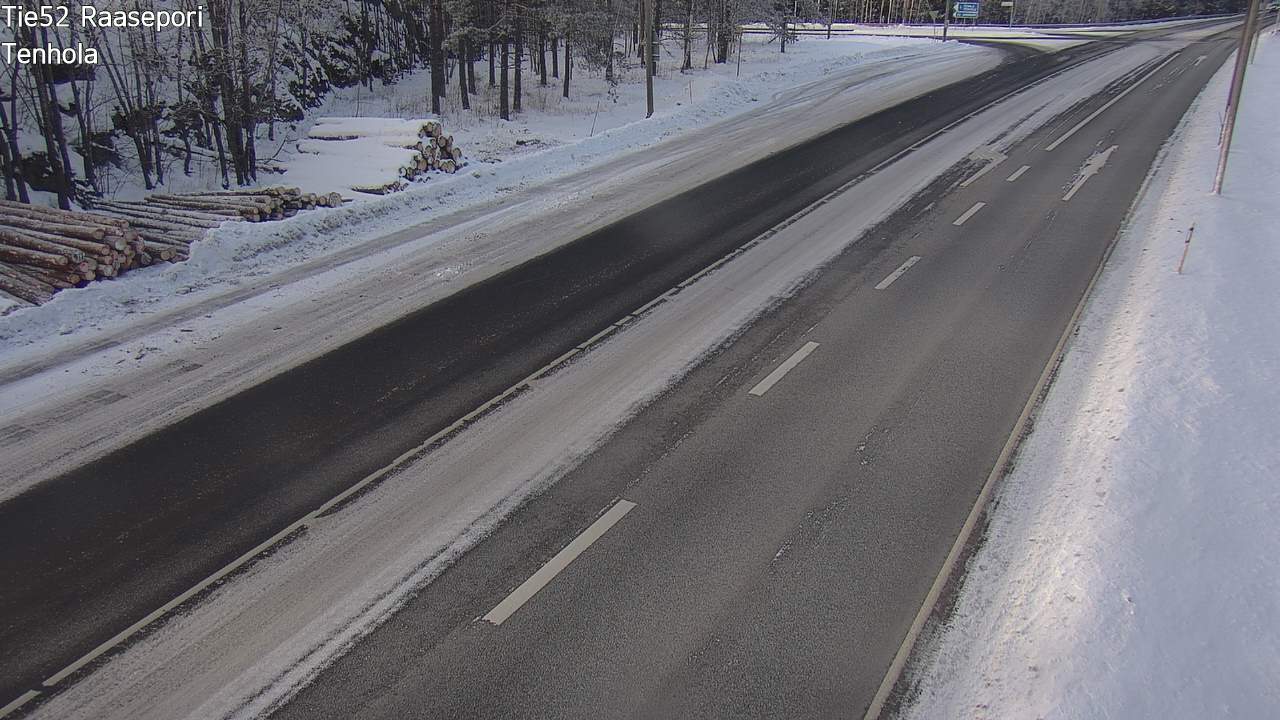 Weather Camera Image Väg 52 Raseborg, Tenhola, Raasepori, Uusimaa