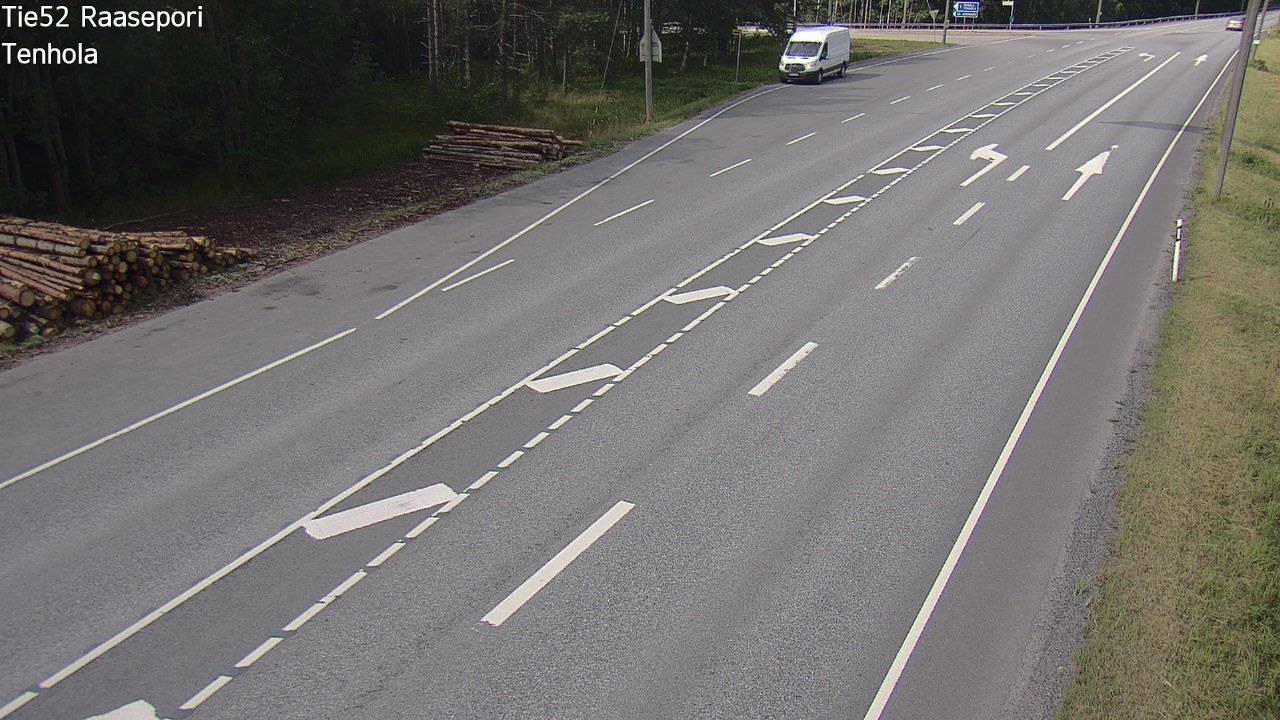 Weather Camera Image Väg 52 Raseborg, Tenhola, Raasepori, Uusimaa