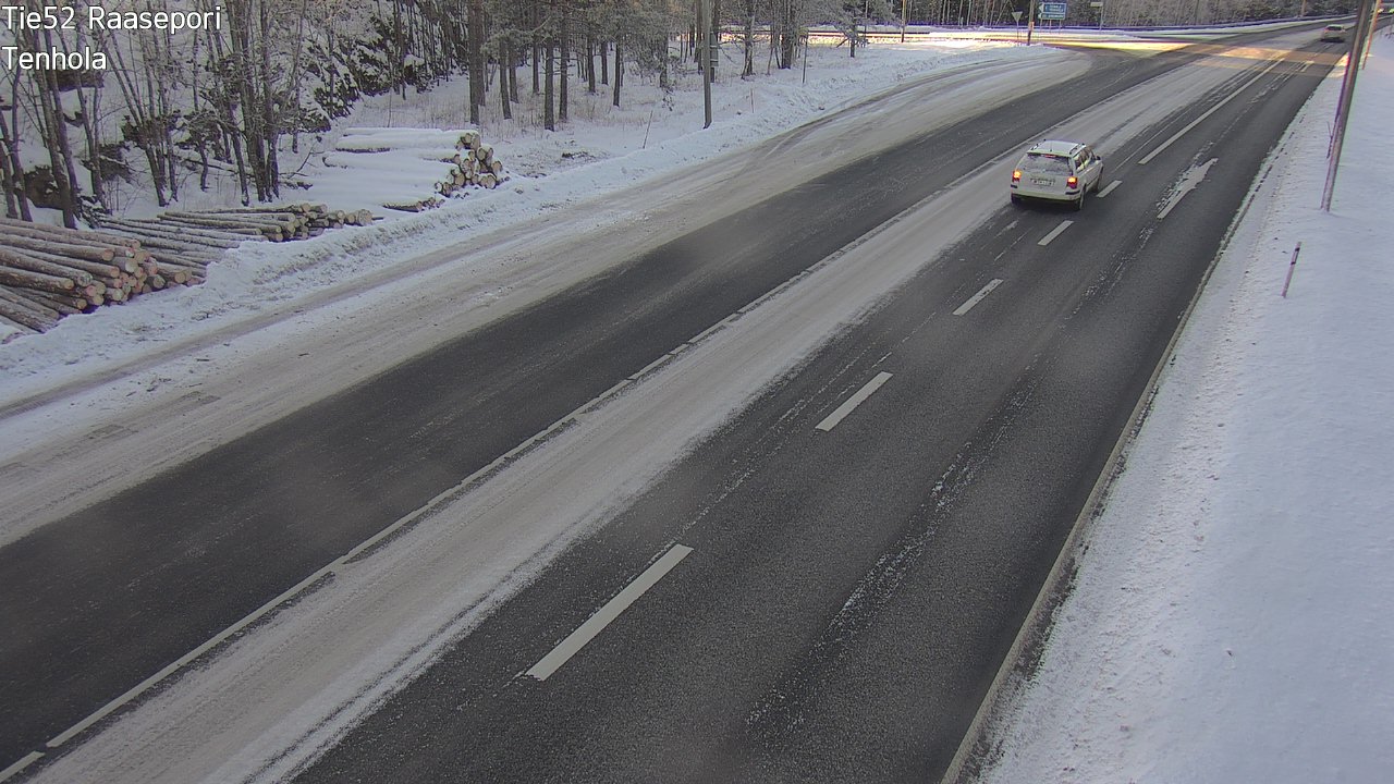 Weather Camera Image Väg 52 Raseborg, Tenhola, Raasepori, Uusimaa