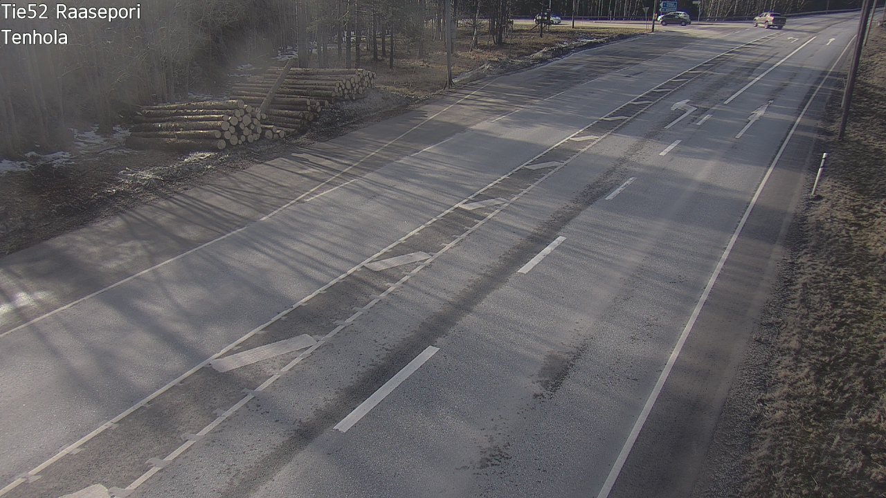 Weather Camera Image Road 52 Raasepori, Tenhola, Raasepori, Uusimaa