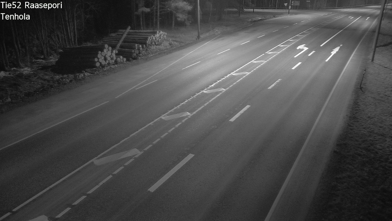 Weather Camera Image Road 52 Raasepori, Tenhola, Raasepori, Uusimaa