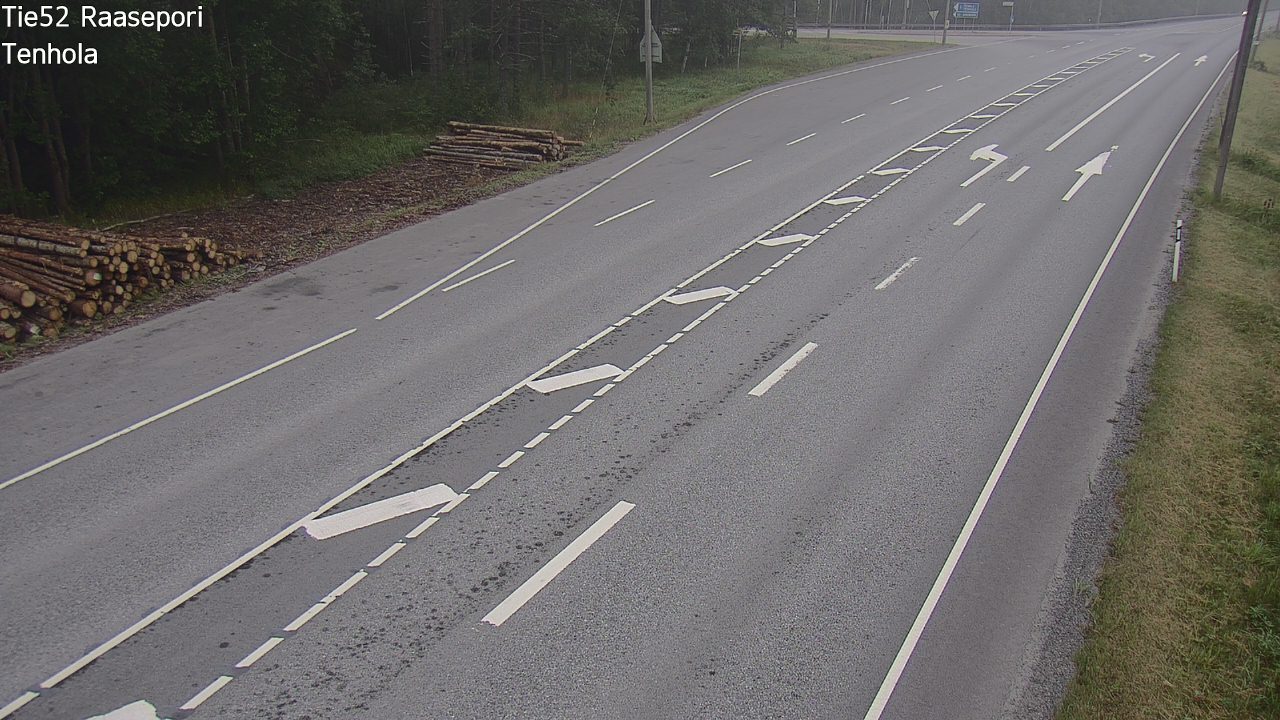 Weather Camera Image Road 52 Raasepori, Tenhola, Raasepori, Uusimaa