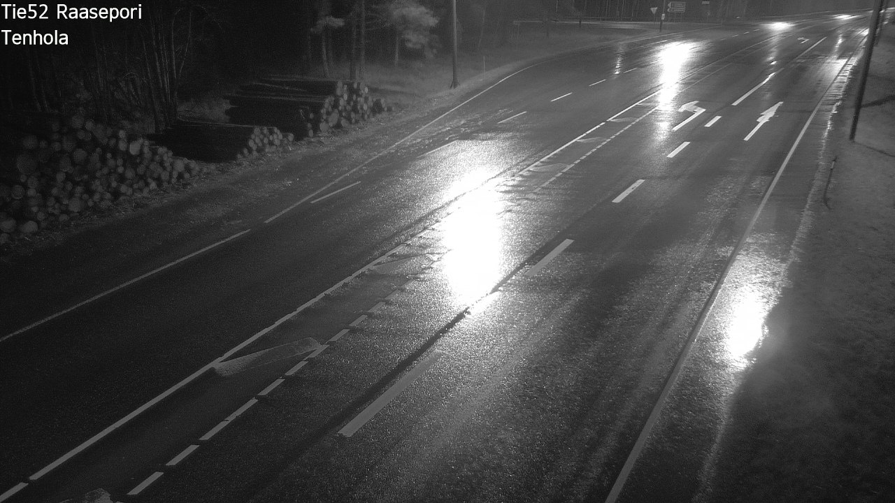 Weather Camera Image Road 52 Raasepori, Tenhola, Raasepori, Uusimaa