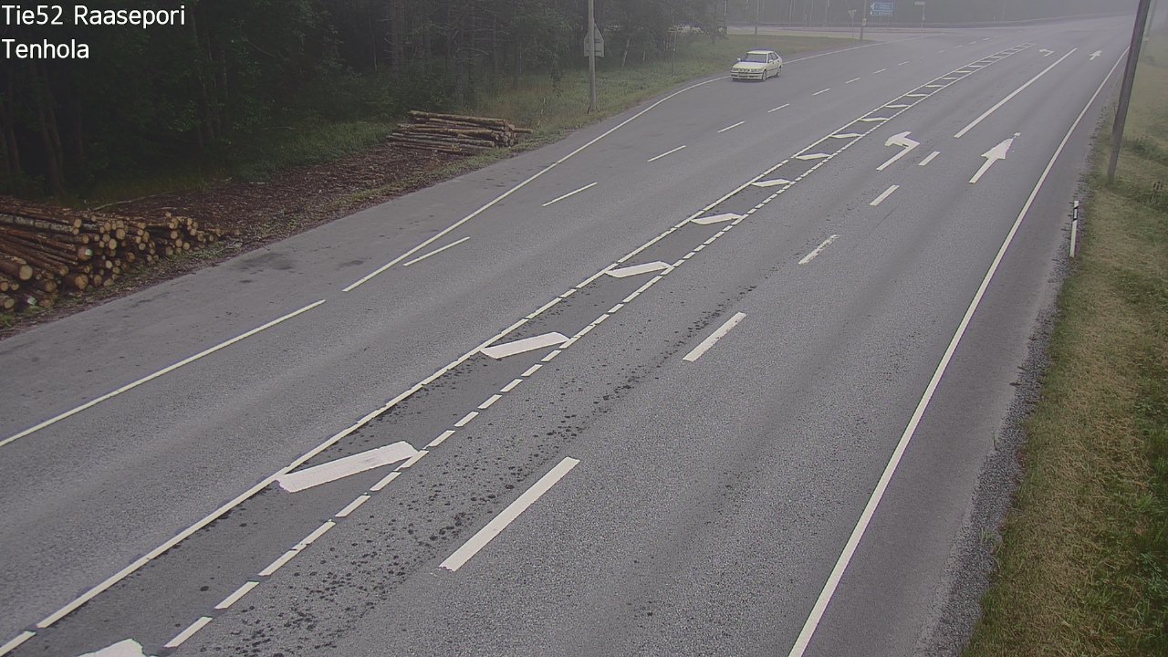 Weather Camera Image Road 52 Raasepori, Tenhola, Raasepori, Uusimaa