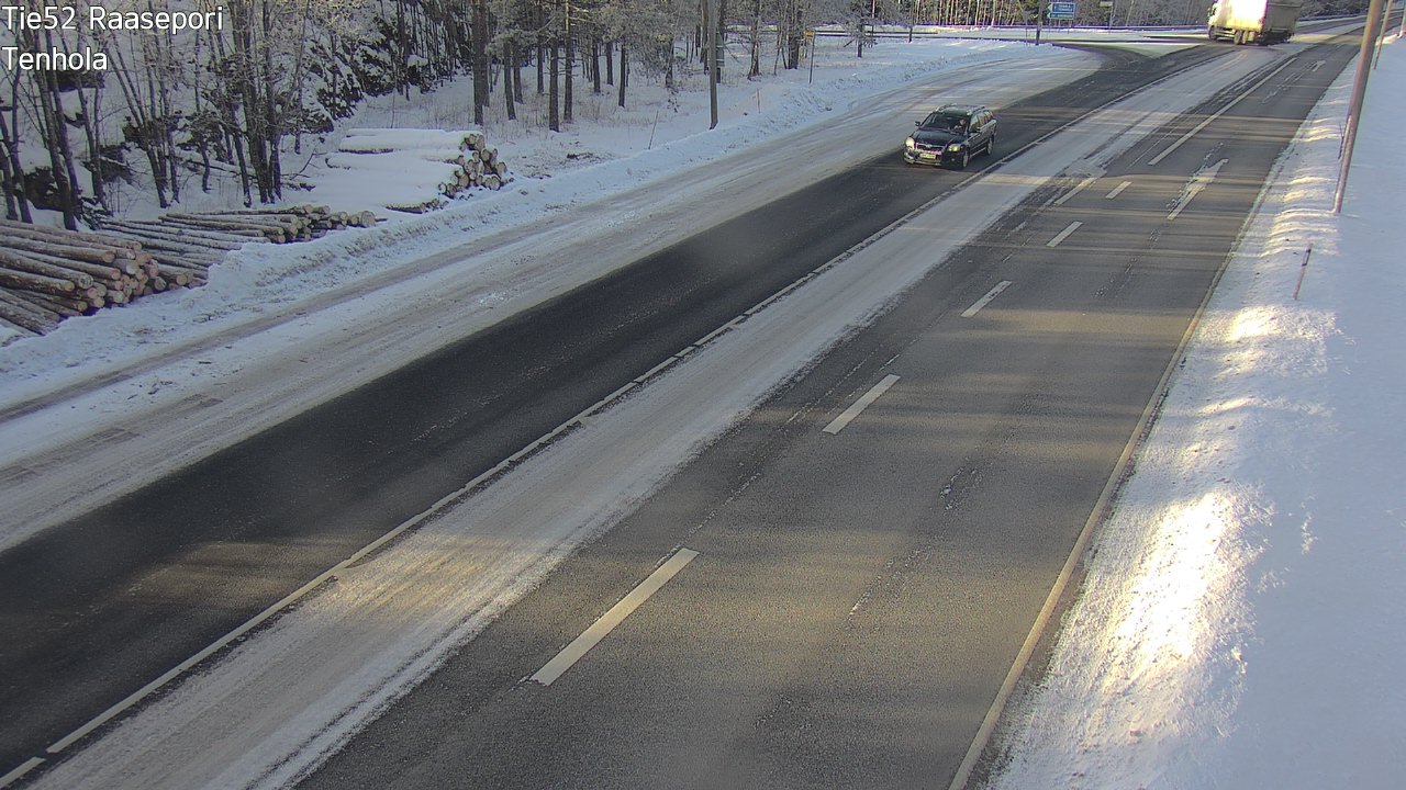 Weather Camera Image Road 52 Raasepori, Tenhola, Raasepori, Uusimaa