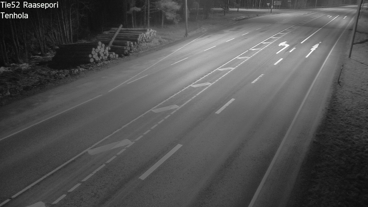 Weather Camera Image Road 52 Raasepori, Tenhola, Raasepori, Uusimaa
