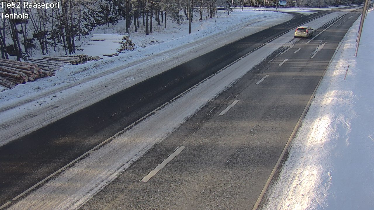 Weather Camera Image Road 52 Raasepori, Tenhola, Raasepori, Uusimaa