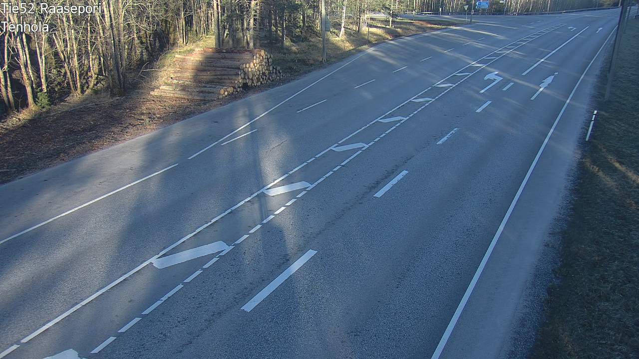 Weather Camera Image Road 52 Raasepori, Tenhola, Raasepori, Uusimaa