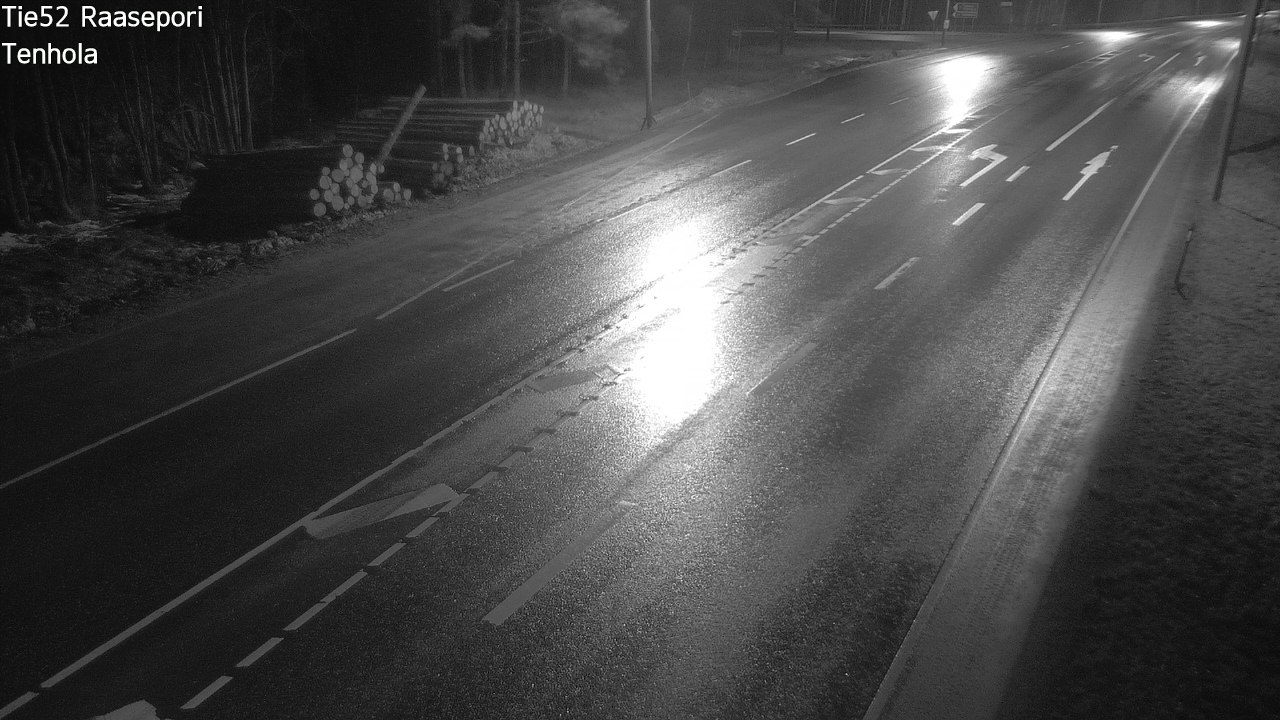 Weather Camera Image Road 52 Raasepori, Tenhola, Raasepori, Uusimaa