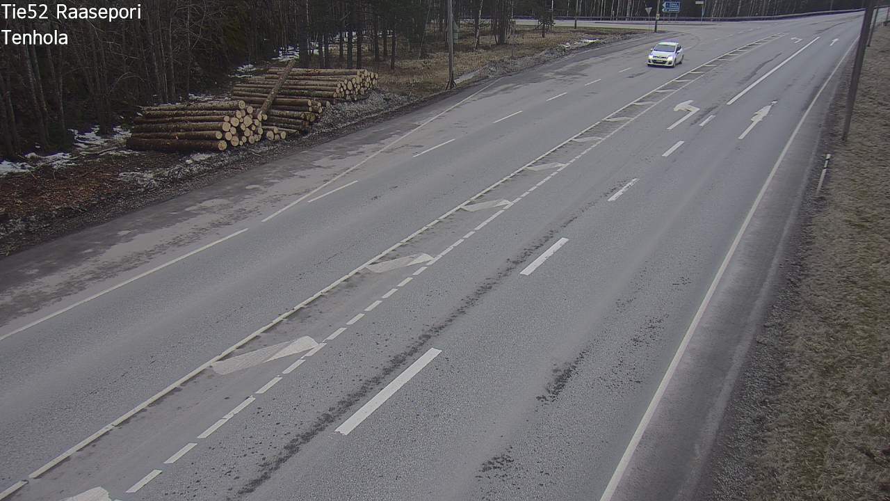 Weather Camera Image Road 52 Raasepori, Tenhola, Raasepori, Uusimaa