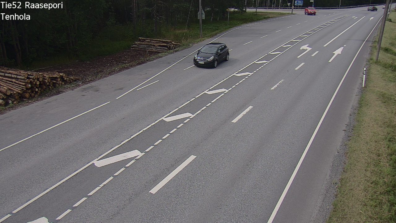 Weather Camera Image Väg 52 Raseborg, Tenhola, Raasepori, Uusimaa