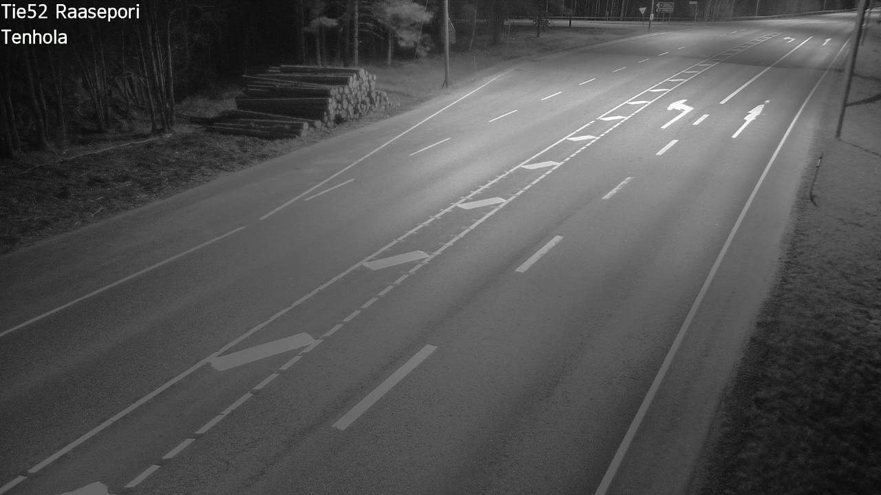 Weather Camera Image Road 52 Raasepori, Tenhola, Raasepori, Uusimaa