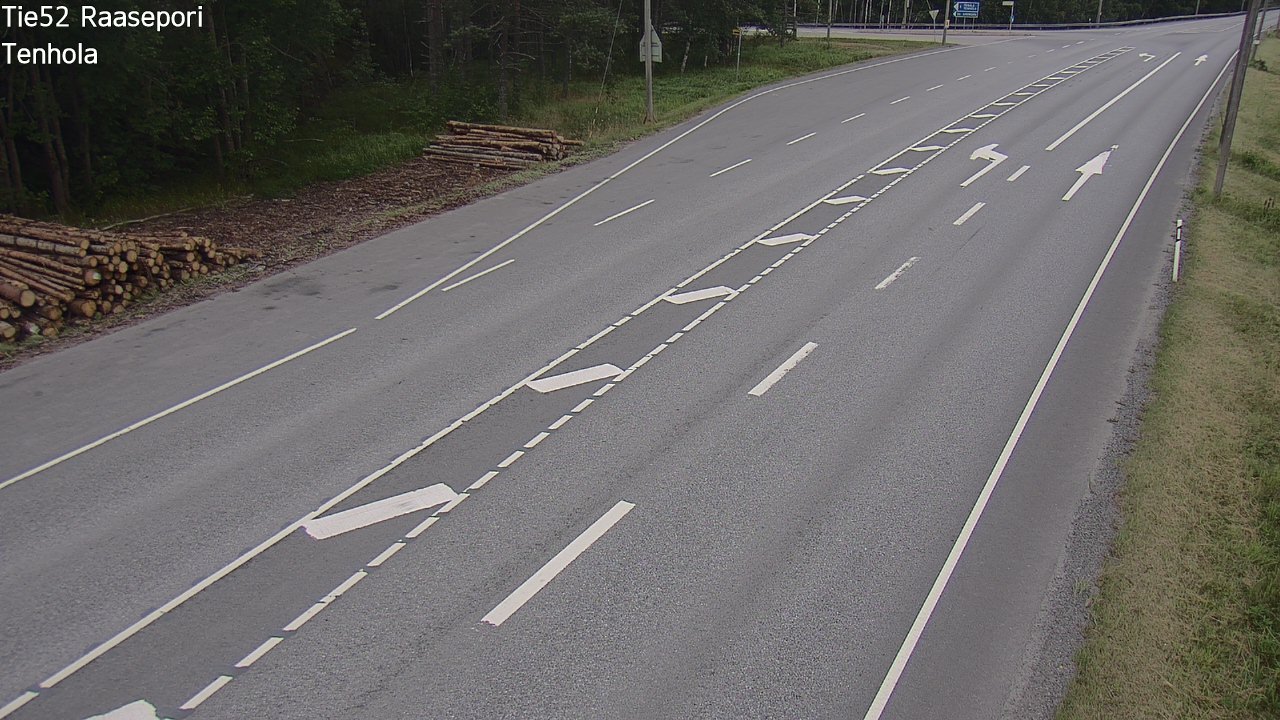 Weather Camera Image Road 52 Raasepori, Tenhola, Raasepori, Uusimaa