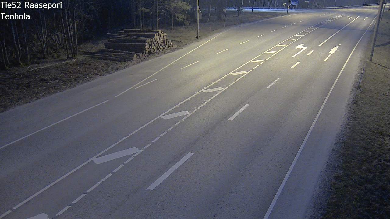 Weather Camera Image Road 52 Raasepori, Tenhola, Raasepori, Uusimaa