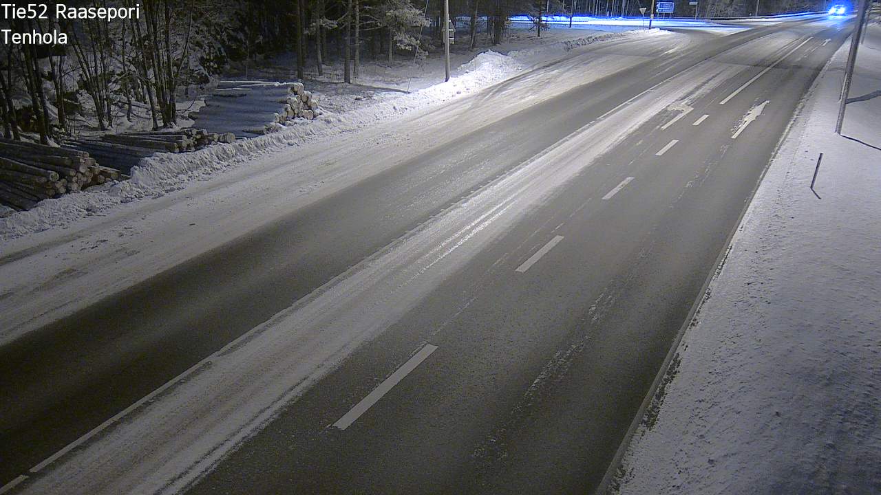 Weather Camera Image Väg 52 Raseborg, Tenhola, Raasepori, Uusimaa