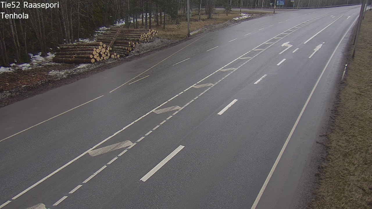 Weather Camera Image Road 52 Raasepori, Tenhola, Raasepori, Uusimaa
