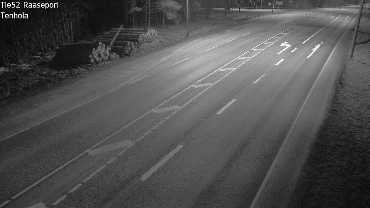 Weather Camera Image Road 52 Raasepori, Tenhola, Raasepori, Uusimaa
