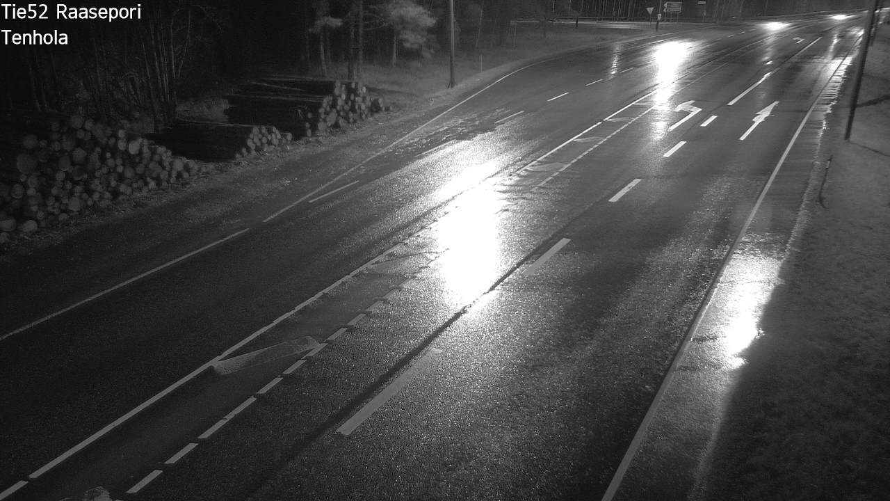 Weather Camera Image Road 52 Raasepori, Tenhola, Raasepori, Uusimaa