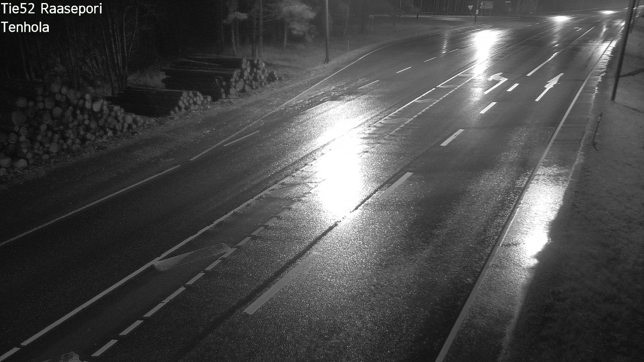 Weather Camera Image Road 52 Raasepori, Tenhola, Raasepori, Uusimaa