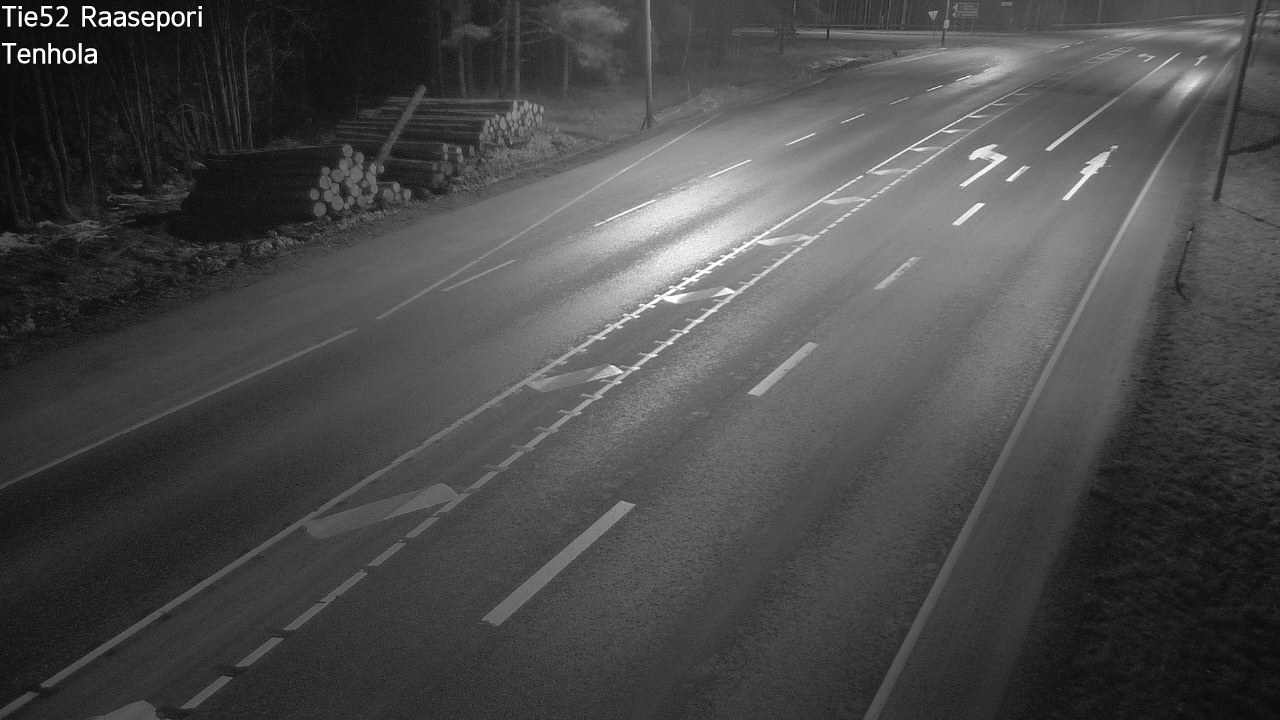Weather Camera Image Road 52 Raasepori, Tenhola, Raasepori, Uusimaa