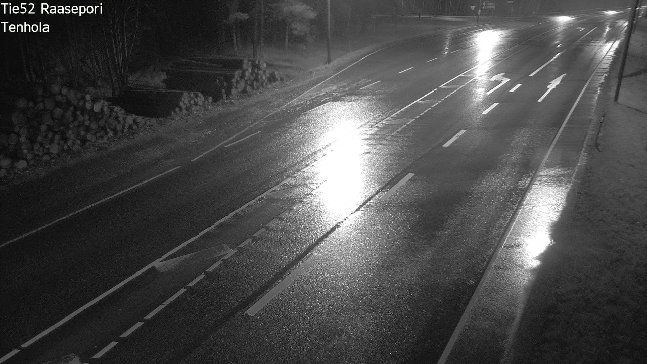 Weather Camera Image Road 52 Raasepori, Tenhola, Raasepori, Uusimaa