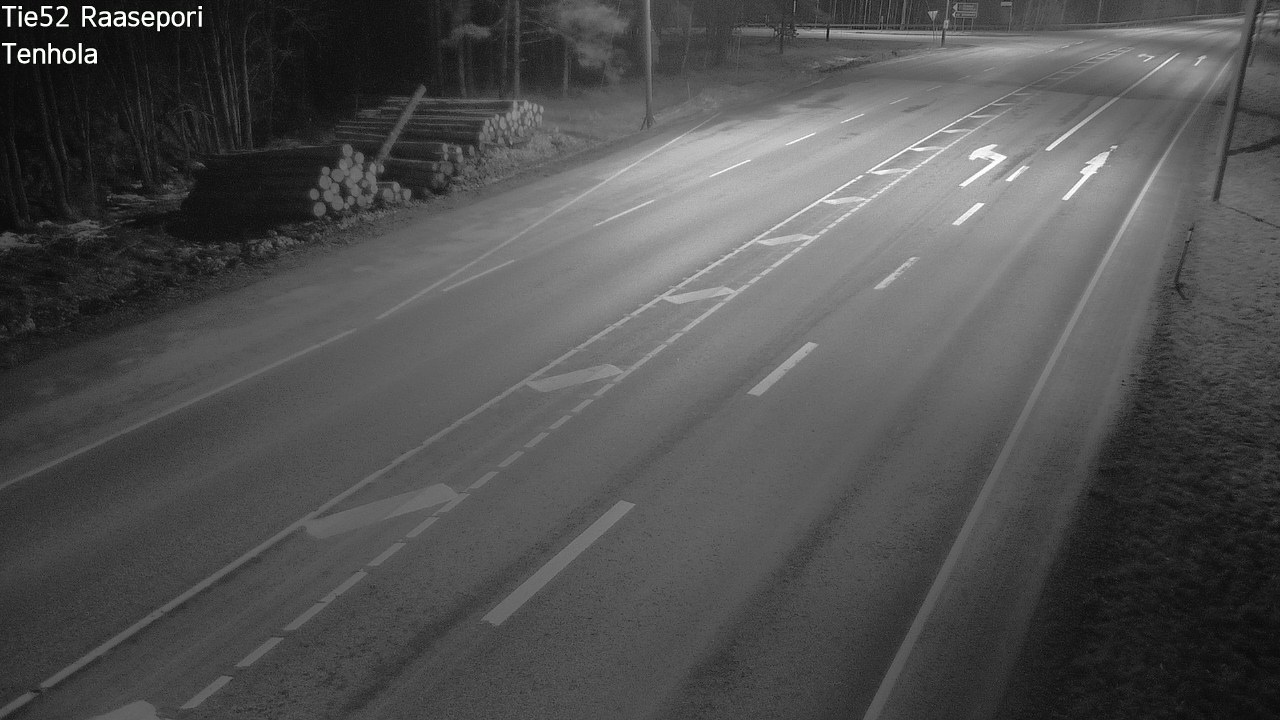 Weather Camera Image Road 52 Raasepori, Tenhola, Raasepori, Uusimaa
