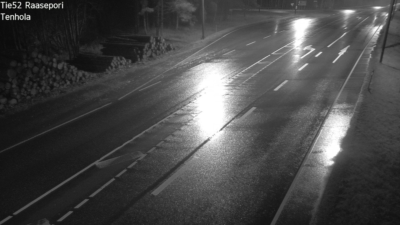 Weather Camera Image Road 52 Raasepori, Tenhola, Raasepori, Uusimaa