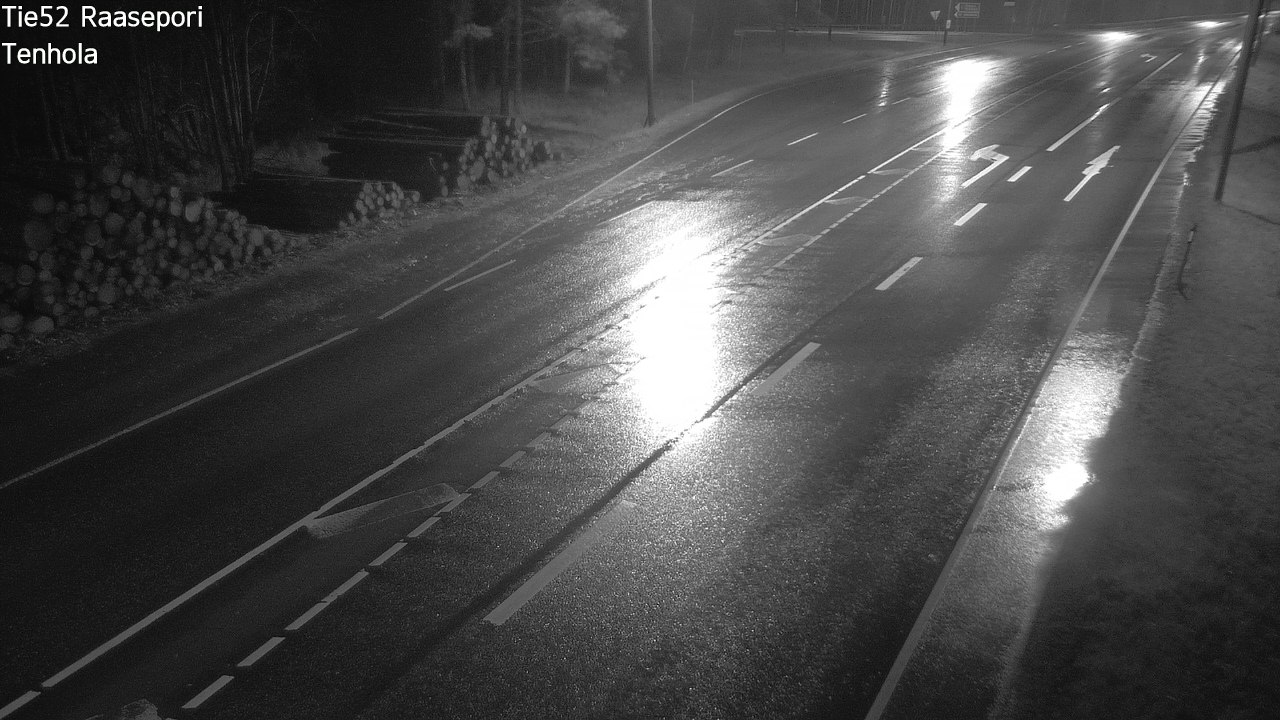 Weather Camera Image Väg 52 Raseborg, Tenhola, Raasepori, Uusimaa