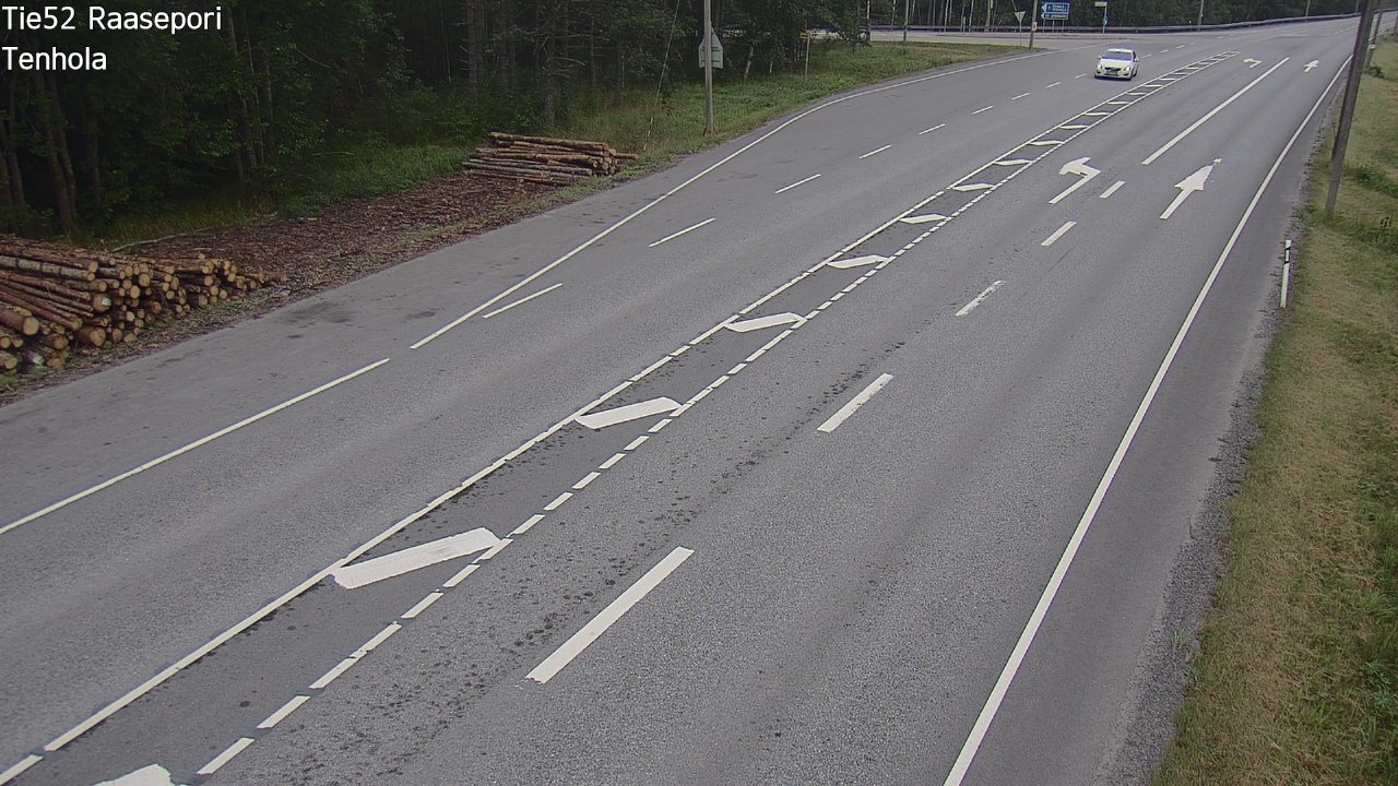 Weather Camera Image Road 52 Raasepori, Tenhola, Raasepori, Uusimaa
