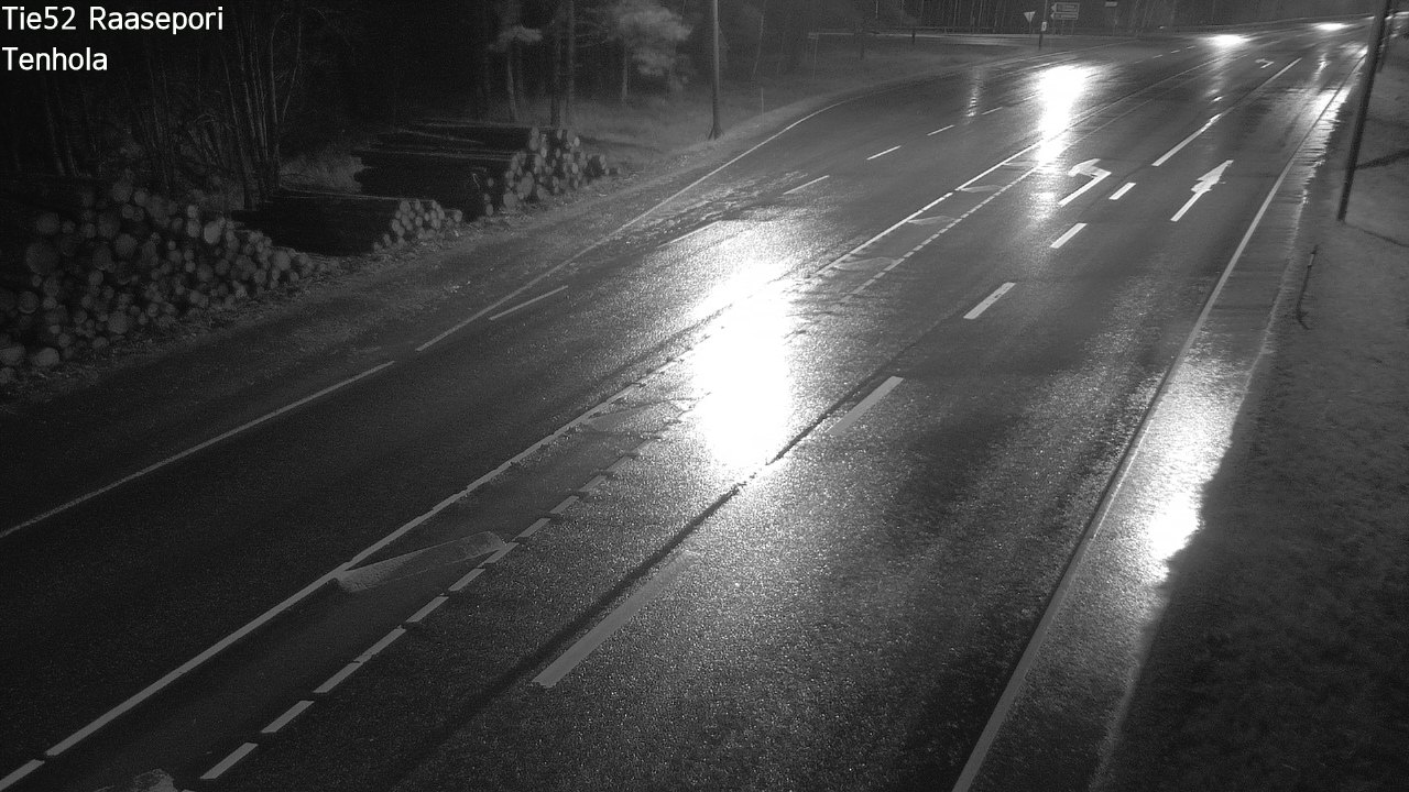 Weather Camera Image Road 52 Raasepori, Tenhola, Raasepori, Uusimaa
