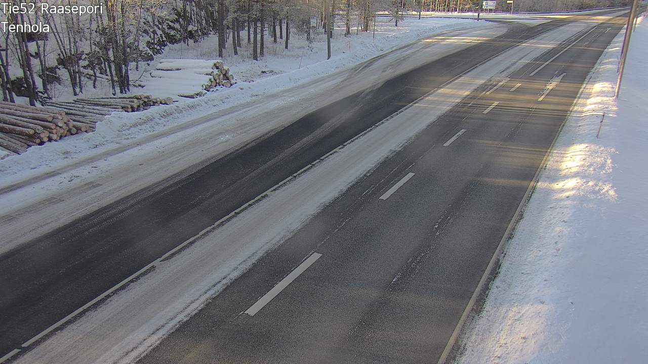 Weather Camera Image Väg 52 Raseborg, Tenhola, Raasepori, Uusimaa