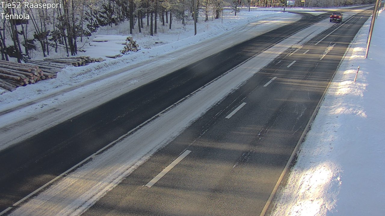 Weather Camera Image Väg 52 Raseborg, Tenhola, Raasepori, Uusimaa