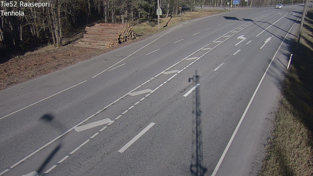 Weather Camera Image Road 52 Raasepori, Tenhola, Raasepori, Uusimaa