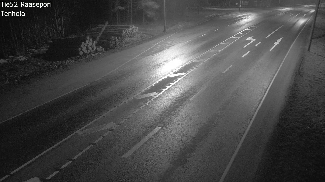 Weather Camera Image Road 52 Raasepori, Tenhola, Raasepori, Uusimaa