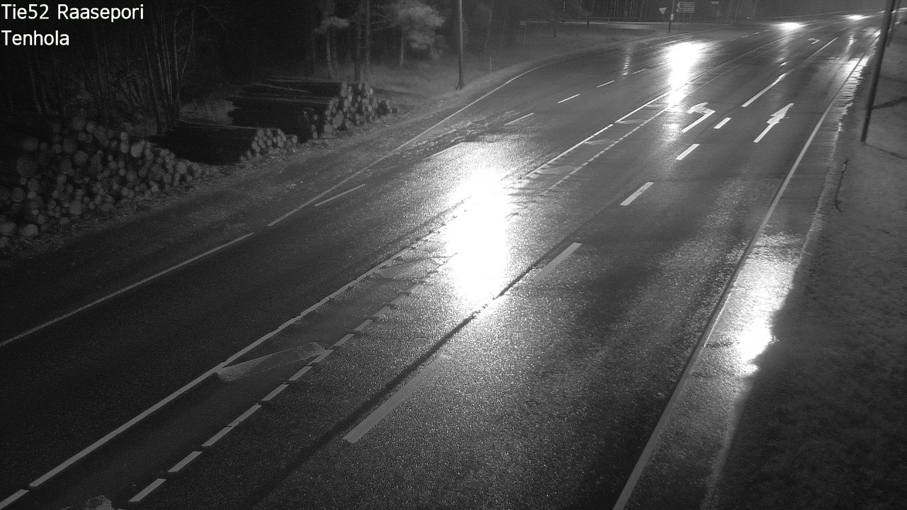 Weather Camera Image Road 52 Raasepori, Tenhola, Raasepori, Uusimaa