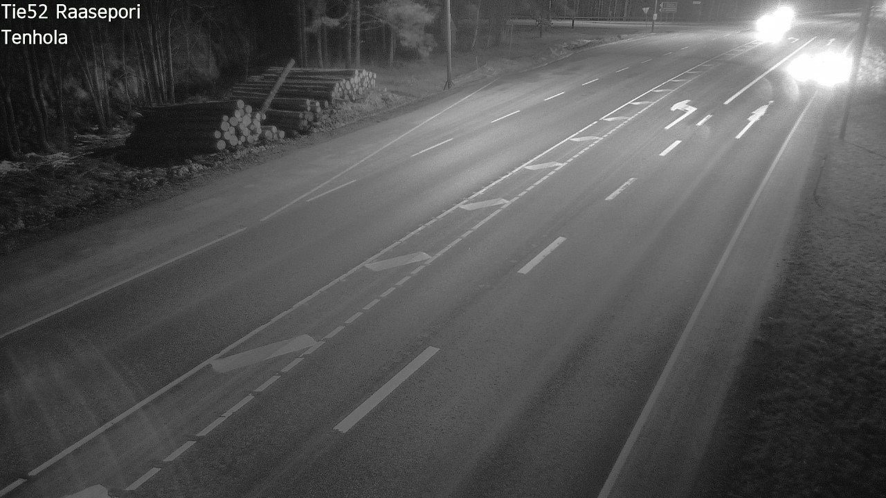 Weather Camera Image Road 52 Raasepori, Tenhola, Raasepori, Uusimaa